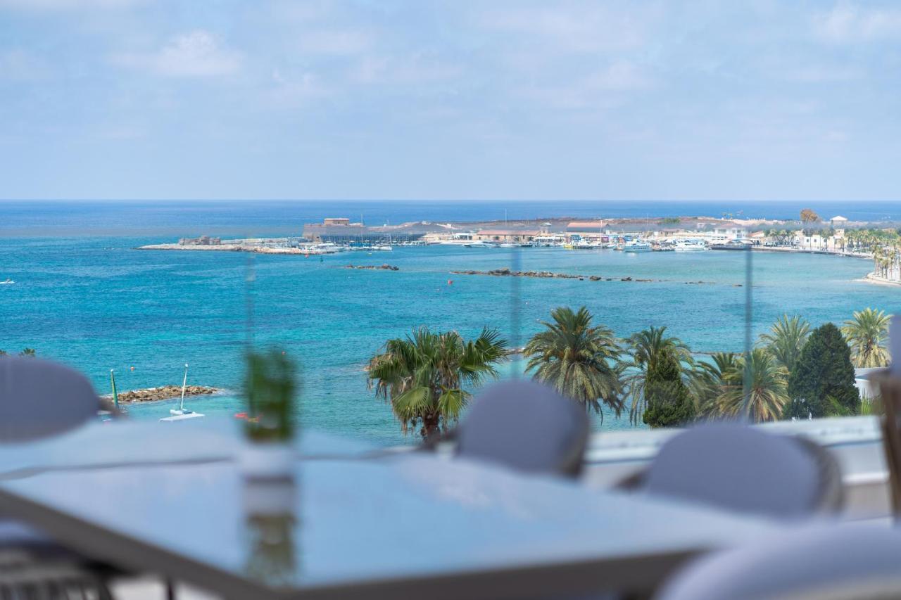 Waterside Sea View Apartments Paphos Exterior foto