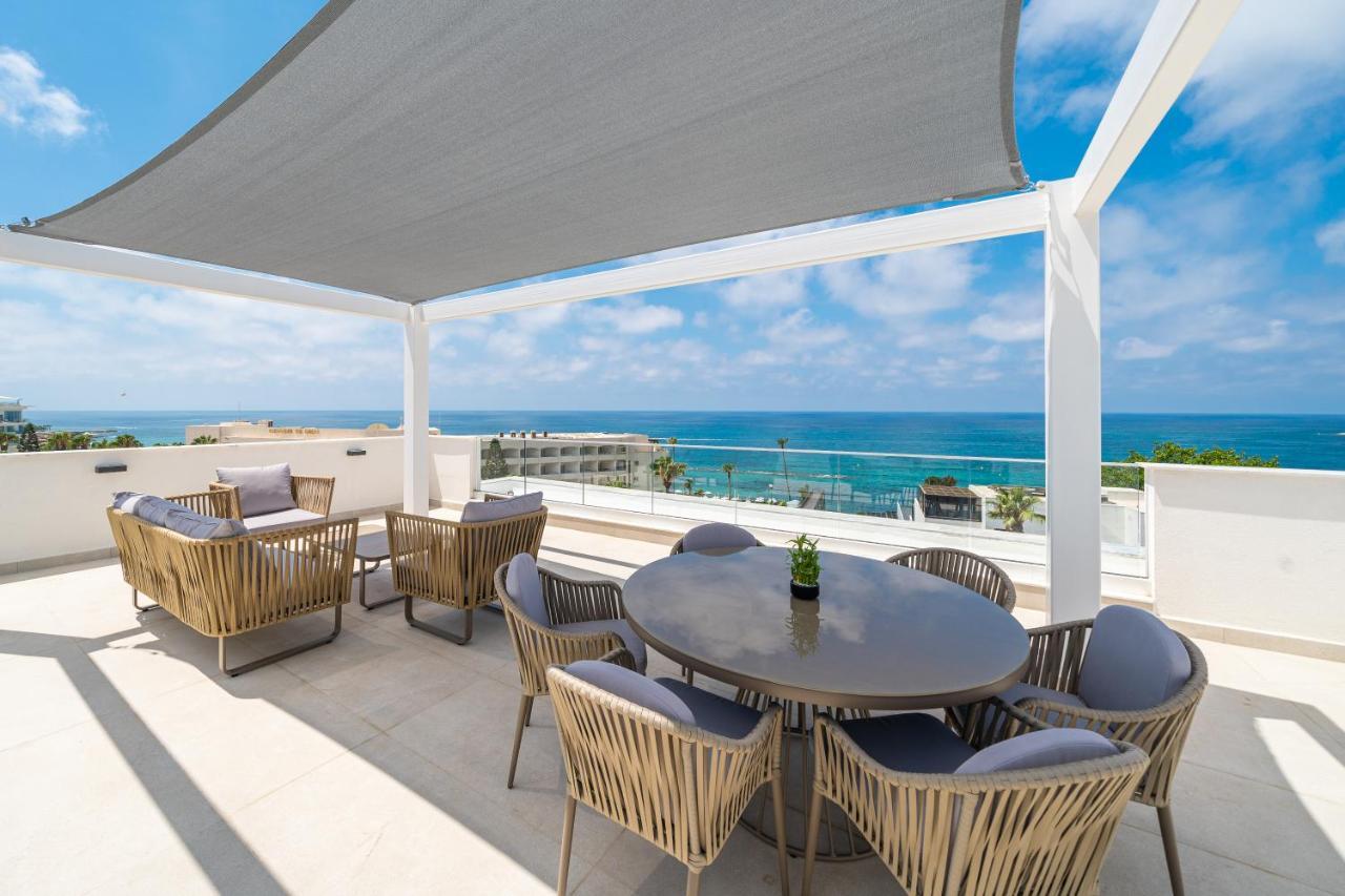 Waterside Sea View Apartments Paphos Exterior foto
