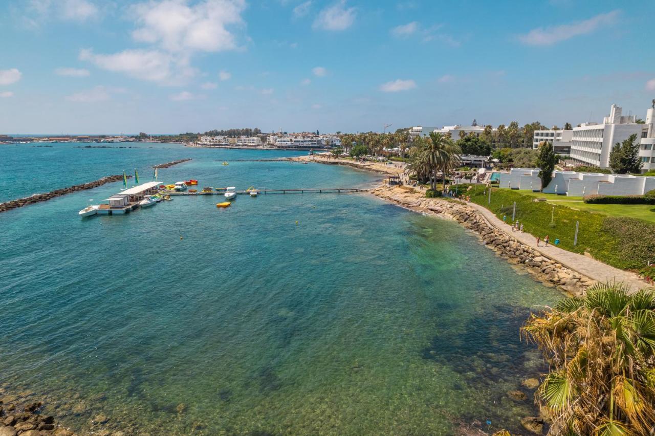 Waterside Sea View Apartments Paphos Exterior foto